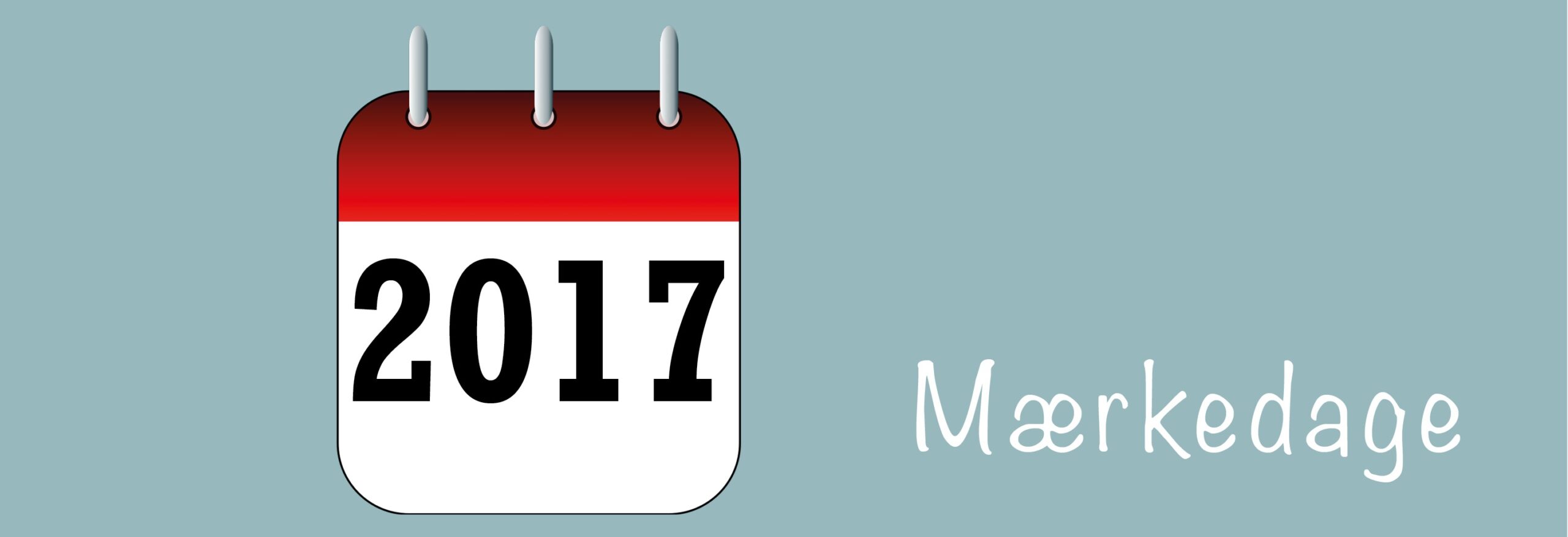 Året mærkedage 2017